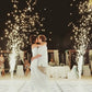 Rental Only - Indoor Cold Fireworks Sparkler Fountain - Wedding/Events