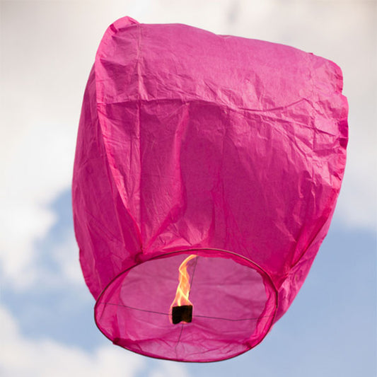 Pink Flying Lantern