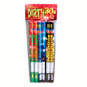 DIRTY 30's CANDLES FIREWORKS