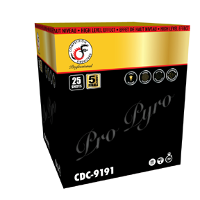 CDC-9191 PRO PYRO CAKE FIREWORKS