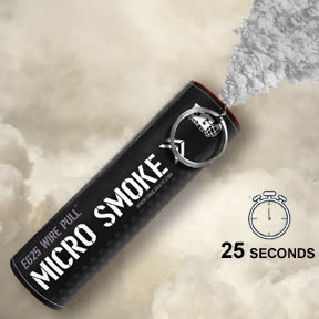 EG25 WIRE-PULL MICRO SMOKE GRENADE - WHITE