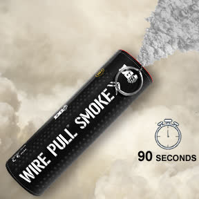 WP40 WIRE-PULL SMOKE GRENADE - WHITE