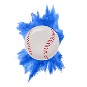 GENDER REVEAL BASEBALL – BLUE (2 PCS)