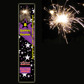 14" SPARKLERS - 8/PKG FIREWORKS