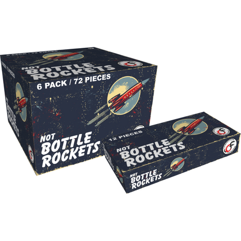 NOT BOTTLE ROCKETS-12/PKG FIREWORKS